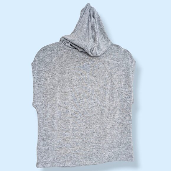 Donna Karan Active Grey Sleeveless Hoodie - Picture 5 of 9